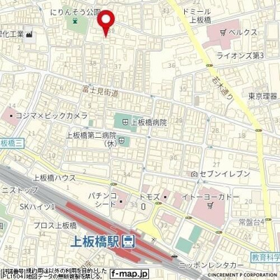 【地図】 | セジョリ上板橋