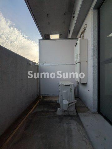 パークサイドビルのバルコニー