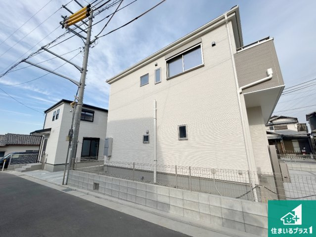 5(土)6(日)現地見学可能！◆堺市美原区平尾　全4邸の外観|お客様に長く安心して住んでいだだける事にこだわった家づくり！住んでからのアフターサービスにもしっかりと取り組んでいます！