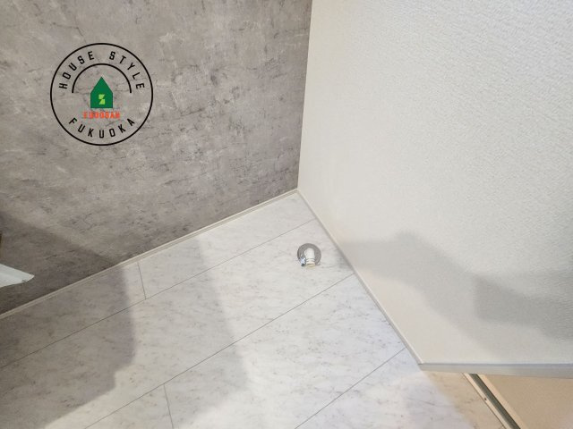 福岡市東区青葉6丁目第2-2棟（2号棟）の内観：施工例|ランドリースペースとなります。広々して有効的にご使用できます。 