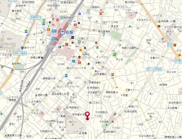 アティアス千代田の地図|★案内図★