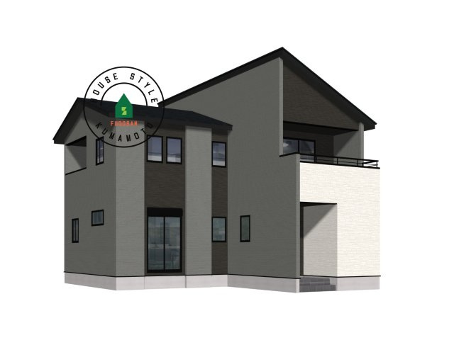 熊本市東区花立5丁目第1-2棟(2号棟)の完成予想図|外観も気になるポイント