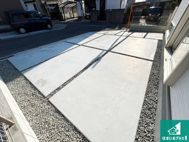 堺市美原区平尾　第2期　新築一戸建ての駐車場|駐車スペース！散水栓があるので、こまめに愛車を洗えます！