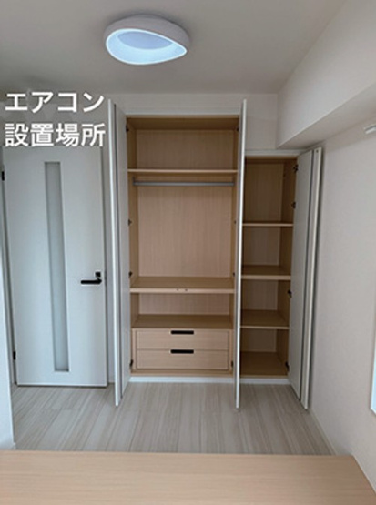 【収納】 | エクレール巣鴨 | 大容量の収納スペースで住空間はスッキリ広々。