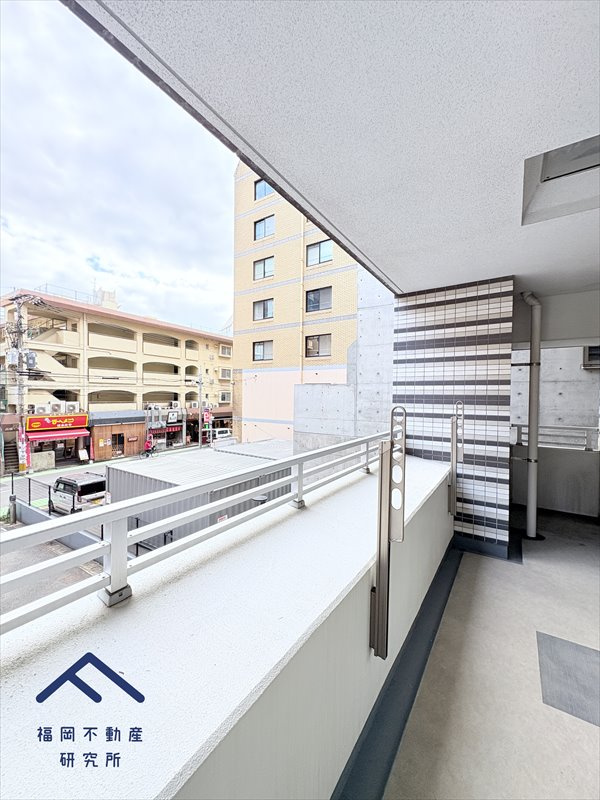 パークホームズ警固本通りのバルコニー