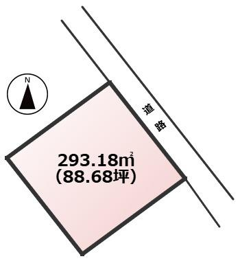 【土地図】 | 福津市東福間6丁目土地