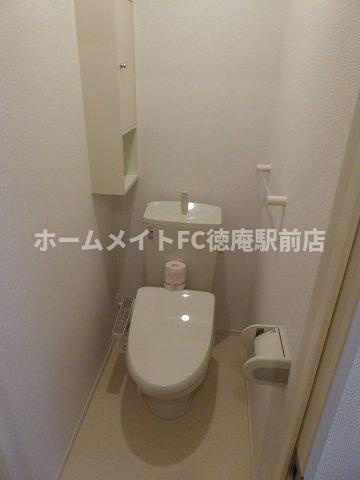 東大阪市高井田のアパートのトイレ