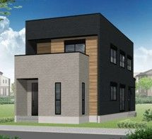 春日市紅葉ヶ丘東６丁目　新築戸建【1号地】の外観パース