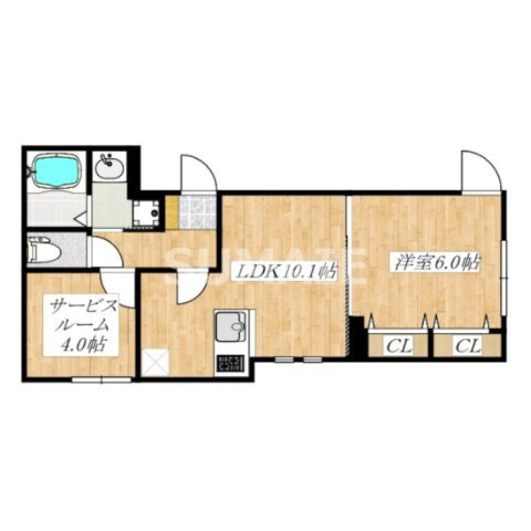 フォルスクラス駒込西ケ原の間取り