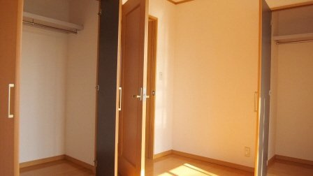 市川ガーデンヴィラＢの収納|使い勝手の良い間取りです