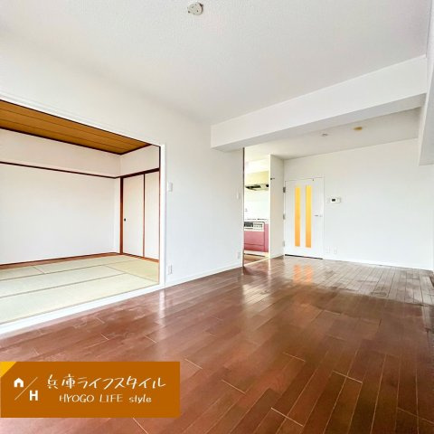 ベルヴェデールイトーピア武庫川の居間・リビング|LDK