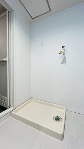 ベルヴェデールイトーピア武庫川のランドリースペース|洗濯機置き場