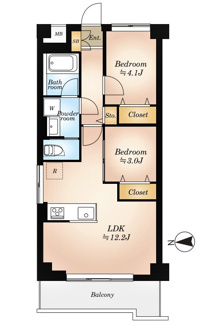 【間取り】 | 武蔵野サンハイツ久米川 | 武蔵野サンハイツ久米川