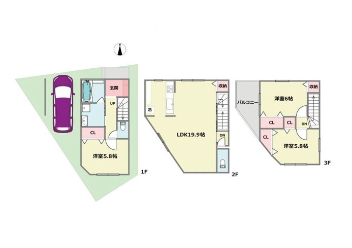 土地建物セット価格3980万円