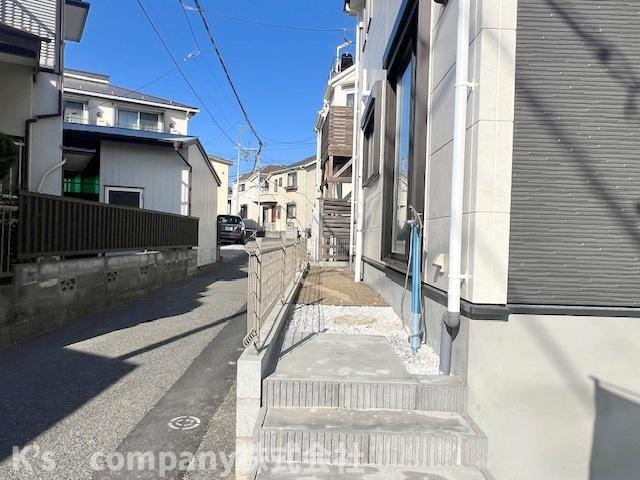 ◎茅ヶ崎市南湖6丁目　新築戸建　1号棟の外観|外水栓付き◇◇