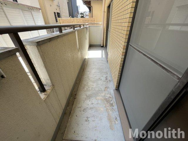 シャトー岸和田のバルコニー