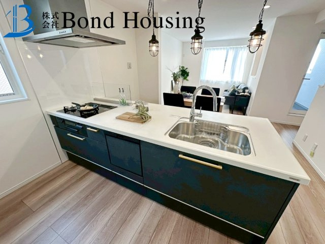 床暖房完備　星陵台7丁目　新築限定1棟のキッチン