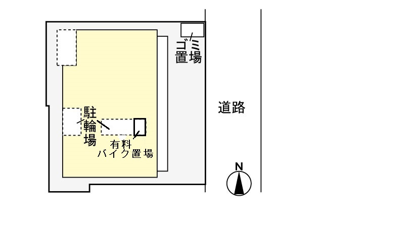 フェスタ元浅草の区画図