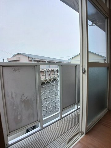 セピアハイツアラキＣのバルコニー