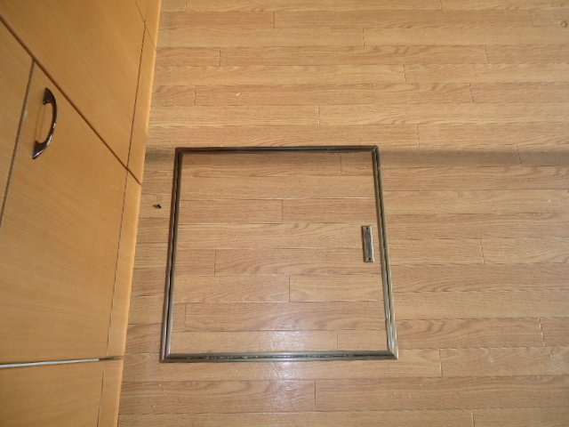 ベリーウェルＡ棟の収納|床下収納