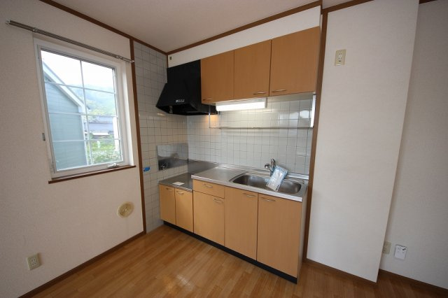 サニープラザ　Ａのキッチン|お料理しやすいキッチンです