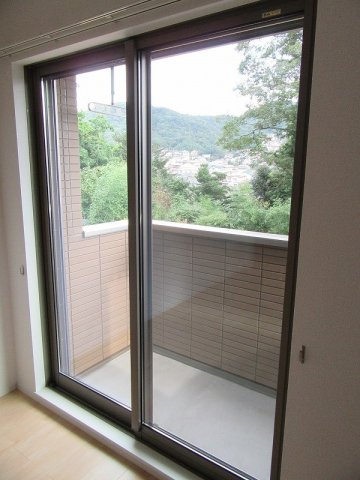 ウエストサイドヒルＢのバルコニー|開放的で明るい空間を演出してくれるバルコニーです