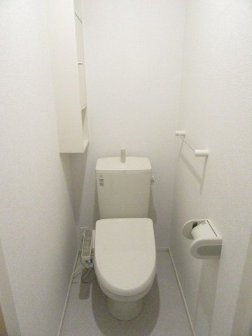 ウエストサイドヒルＢのトイレ|トイレもきれいです