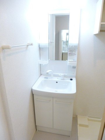 Ｍ’ｓ　ＨＩＲＯの洗面所|スペースが確保できる洗面所です