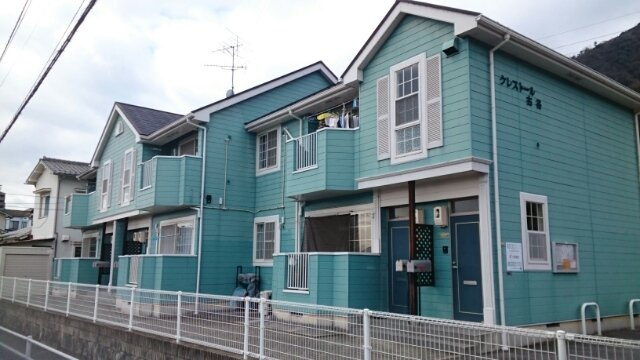 クレストール古谷の外観|外観は落ち着いています