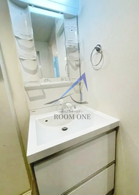 ハーモニーテラス宝町の洗面所|洗面台です。