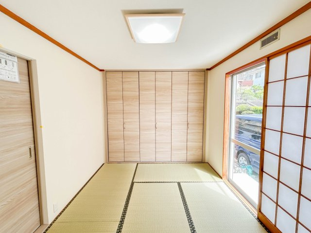 【和室】 | 三島市富士見台 中古住宅 XH05918 | 三島市富士見台　和室6帖　リフォーム後