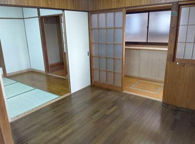 【居間・リビング】 | 旭区市沢町貸戸建