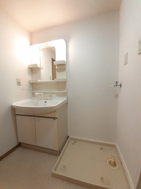 ウッドイン１番館の洗面所