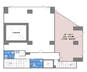 アドーラブル南堀江の間取り