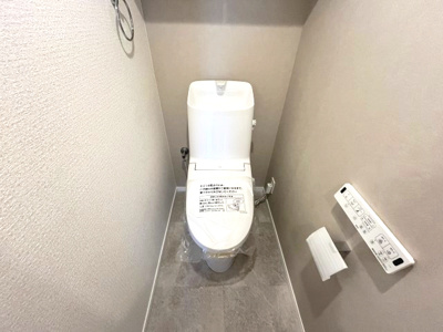 【トイレ】 | コープ野村新瑞橋　B棟 | トイレも新品で清潔感があります！