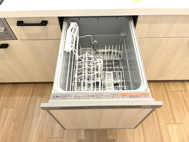 コープ野村新瑞橋　B棟のキッチン|家事の時間短縮につながる食器洗浄乾燥機！