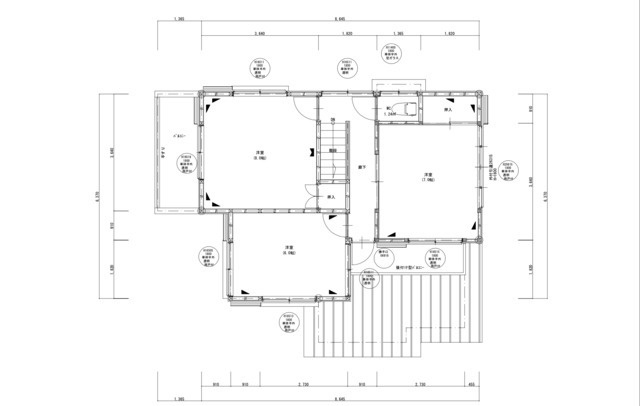 富士宮市淀平町の中古一戸建|２階間取り図