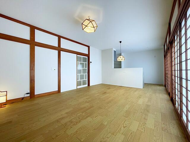 富士宮市大岩の中古一戸建|リビングも広々してます！