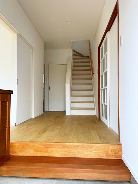 富士宮市大岩の中古一戸建|清潔感のある玄関です！