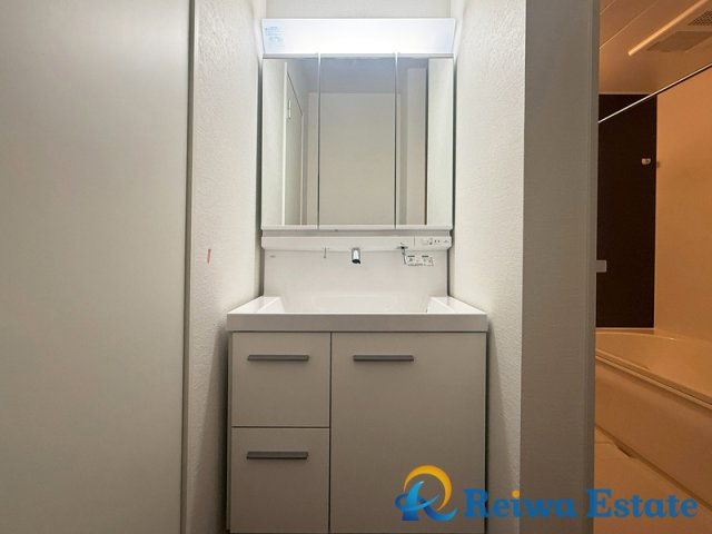 新築戸建　高座郡寒川町中瀬の独立洗面台