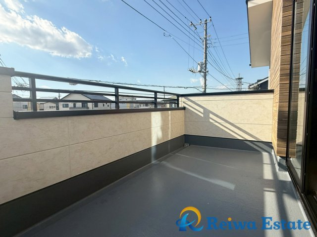 新築戸建　高座郡寒川町中瀬のバルコニー