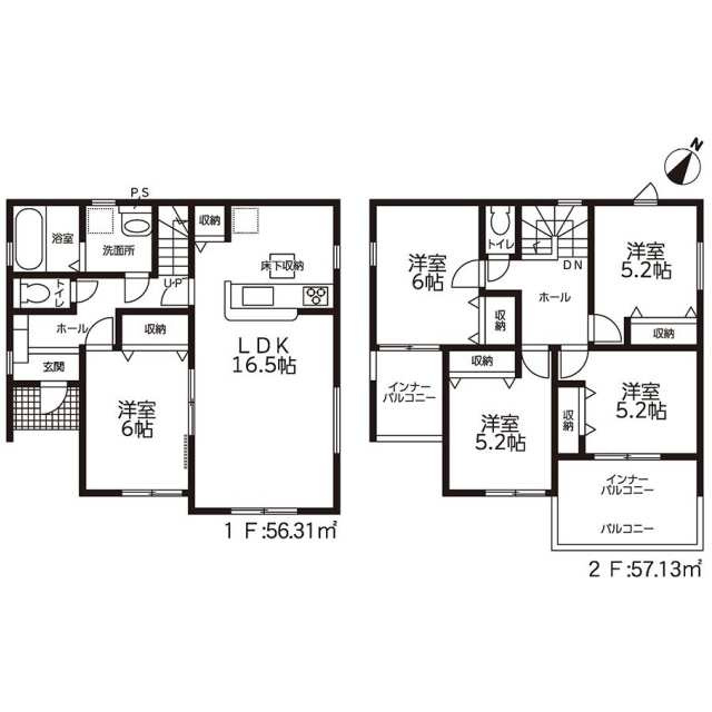 富士宮市宮原の新築一戸建