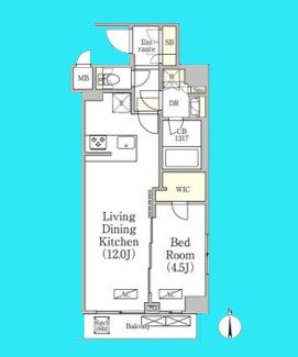 【間取り】 | アジールコート品川中延サウス | アジールコート品川中延サウス