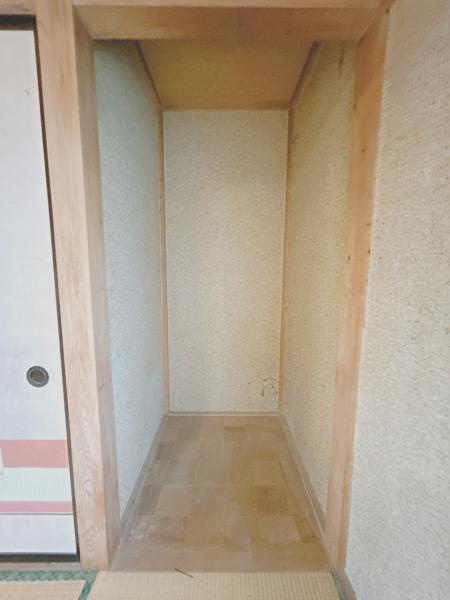 富士市一色の中古一戸建|【現況販売】北西側6帖和室収納