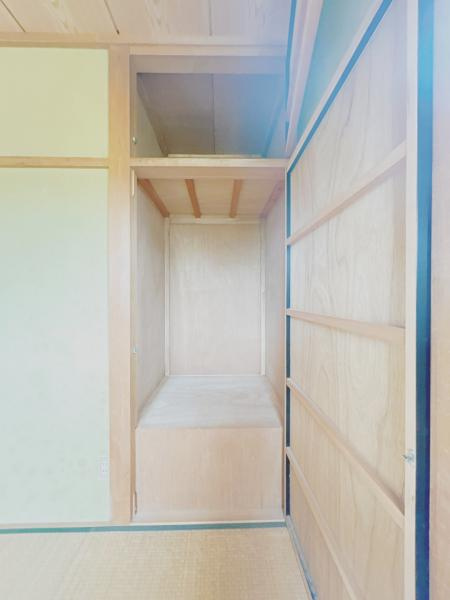富士宮市羽鮒の中古一戸建|2階6帖和室収納