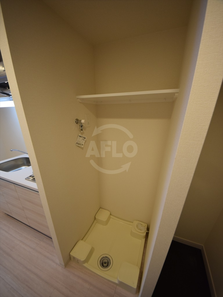 プレサンス心斎橋ソレイユのその他|プレサンス心斎橋ソレイユ　洗濯機置き場