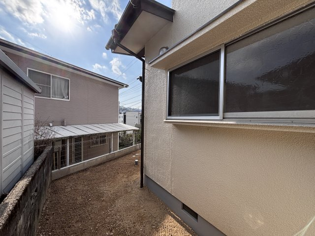 中古戸建　上安2丁目の庭