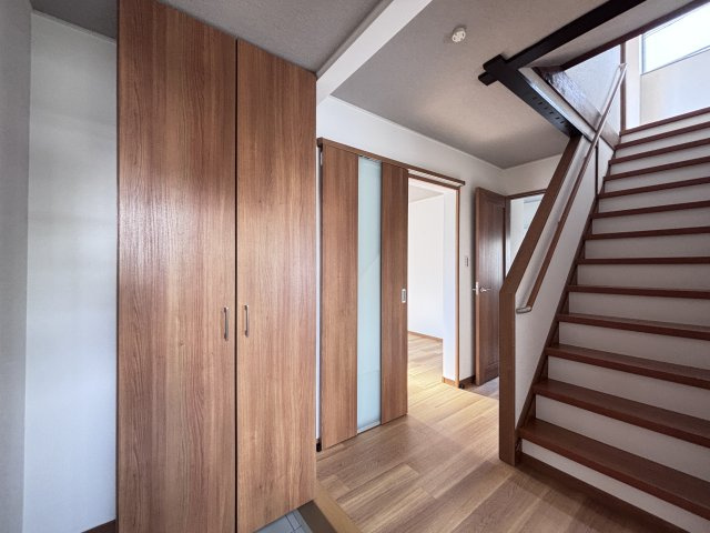 中古戸建　上安2丁目の玄関