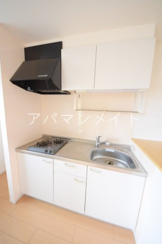 【キッチン】 | ミルレーヴⅡ | ガスコンロ２口付き！