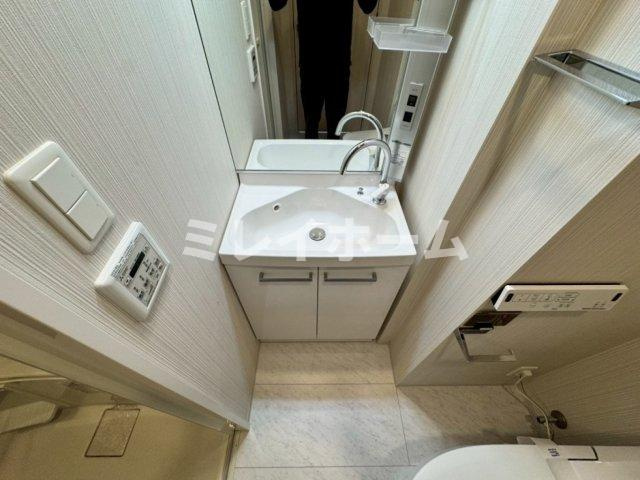 フルセイル品川の独立洗面台